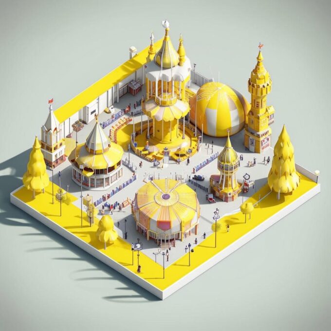 Парк аттракционов Казань