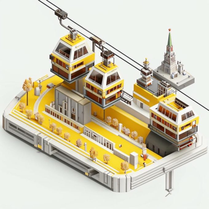 Канатная дорога, фуникулёр Москва